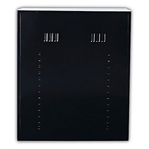 Alera Assembled 42" High Heavy-Duty Welded Storage Cabinet, Two Adjustable Shelves, 36w x 18d, Black (ALECM4218BK)