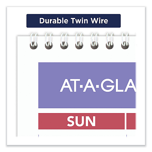 AT-A-GLANCE Academic Monthly Wall Calendar, 15.5 x 22.75, White/Violet/Red Sheets, 12-Month (July-June): 2022-2023 (AY32823)