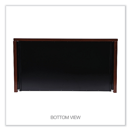 Alera Valencia Series Center Drawer, Laminate, 24.5w x 15d x 2h, Medium Cherry (ALEVA312414MC)