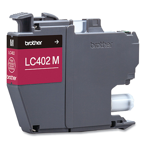 Brother LC402MS Ink, 550 Page-Yield, Magenta