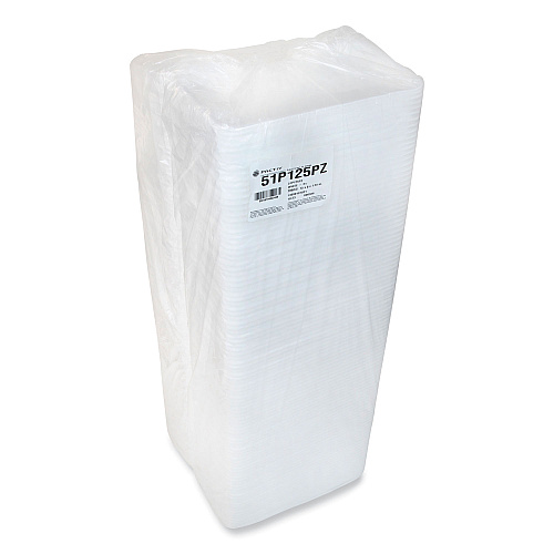 Pactiv Supermarket Tray, #25PZ, 15 x 8 x 1.25, White, Foam, 200/Carton (51P125PZ)