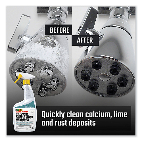 CLR PRO Calcium, Lime and Rust Remover, 32 oz Spray Bottle, 6/Carton (CLR32PRO)