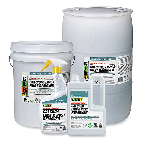 CLR PRO Calcium, Lime and Rust Remover, 32 oz Spray Bottle, 6/Carton (CLR32PRO)