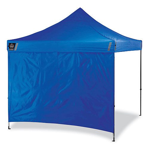 ergodyne Shax 6051 Heavy-Duty Pop-Up Tent Kit, Single Skin, 10 ft x 10 ft, Polyester/Steel, Blue (12952)