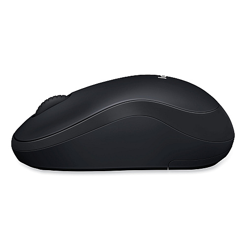 Logitech M185 Wireless Mouse, 2.4 GHz Frequency/30 ft Wireless Range, Left/Right Hand Use, Black (910002225)