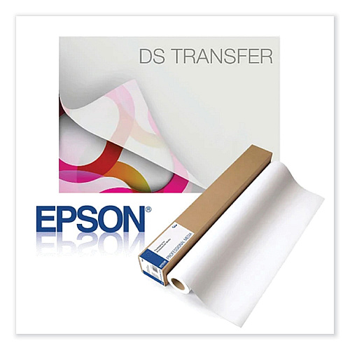 Epson Dye Sub Transfer Paper, 81 gsm, 75" x 1,200 ft, Matte White (S450397)