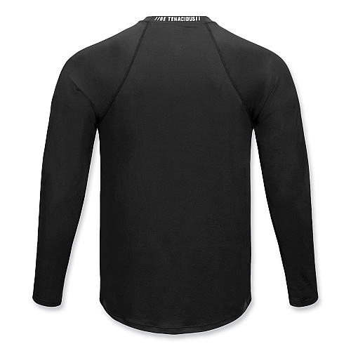 ergodyne N-Ferno 6436 Long Sleeve Lightweight Base Layer Shirt, 3X-Large, Black (40237)
