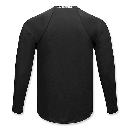 ergodyne N-Ferno 6436 Long Sleeve Lightweight Base Layer Shirt, X-Large, Black (40235)
