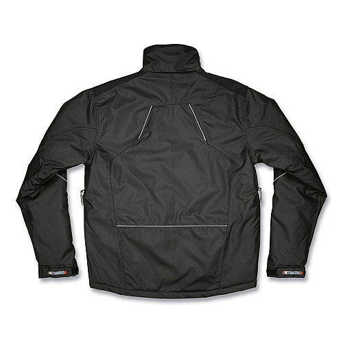 ergodyne N-Ferno 6467 Winter Work Jacket with 300D Polyester Shell, X-Large, Black (41125)