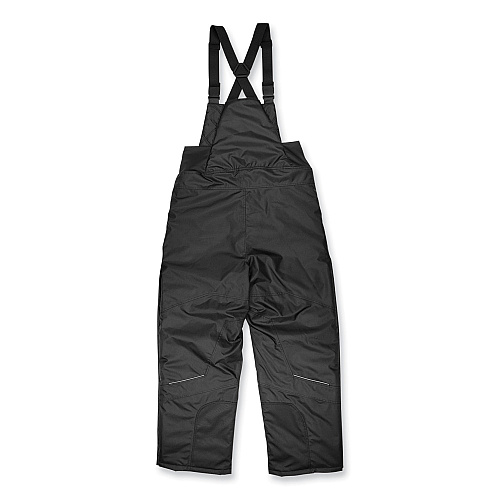 ergodyne N-Ferno 6472 Thermal Bib with 300D Oxford Shell, 3X-Large, Black (41227)