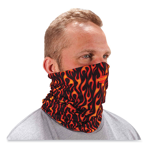 ergodyne Chill-Its 6485 Multi-Band, Polyester, One Size Fits Most, Flames (42111)