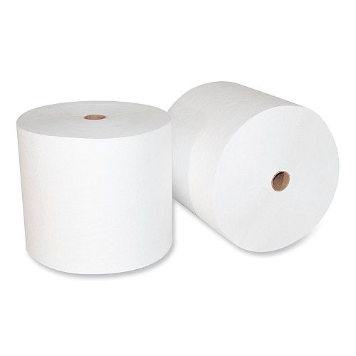 Morcon Paper Valay Proprietary Roll Towels, 1-Ply, 7" x 800 ft, White, 6 Rolls/Carton (VW444)
