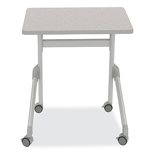 Safco Learn Nesting Rectangle Desk, 28" x 22.25" x 29.5", Gray (1227GR)
