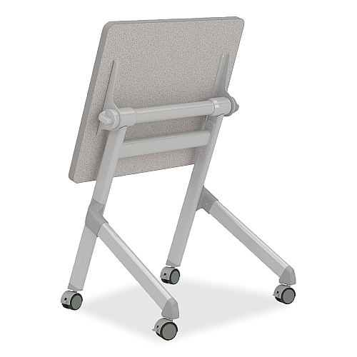 Safco Learn Nesting Rectangle Desk, 28" x 22.25" x 29.5", Gray (1227GR)