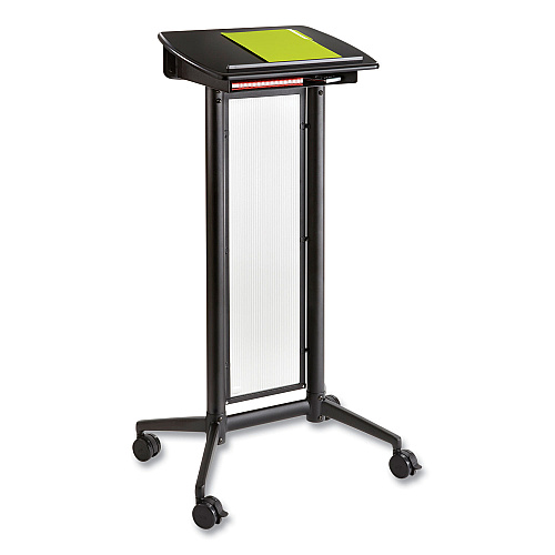 Safco Impromptu Lectern, 26.5 x 18.75 x 46.5, Black (8912BL)
