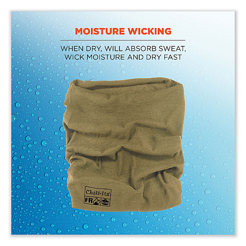 ergodyne Chill-Its 6486 FR Multi-Band, Nomex, One Size Fits Most, Khaki (42230)