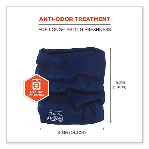 ergodyne Chill-Its 6486 FR Multi-Band, Nomex, One Size Fits Most, Navy (42201)