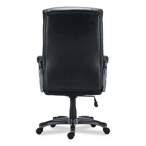 Alera Egino Big and Tall Chair, Supports Up to 400 lb, Black Seat/Back, Black Base (ALEEG44B19)