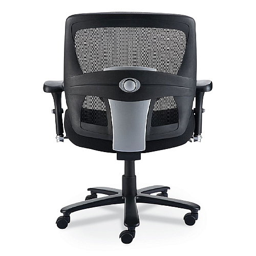 Alera Faseny Series Big and Tall Manager Chair, Supports Up to 400 lbs, 17.48" to 21.73" Seat Height, Black Seat/Back/Base (ALEFN44B14)