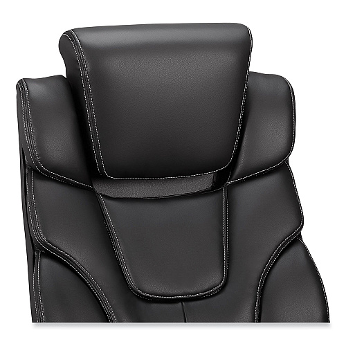 Alera Maurits Highback Chair, Supports Up to 275 lb, Black Seat/Back, Chrome Base (ALEMR41B19)