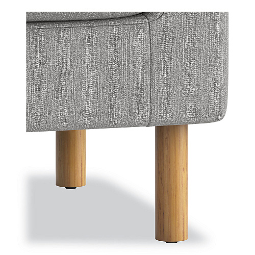 HON Parkwyn Series Loveseat, 53.5w x 26.75d x 29h, Gray (VP3LLOVEGRY)
