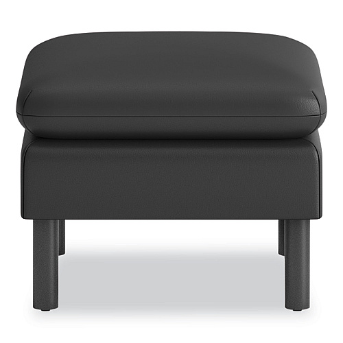 HON Parkwyn Series Ottoman, 23" x 23" x 17.5", Black (VP3LOTTBLK)