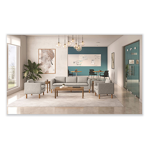 HON Parkwyn Series Sofa, 77w x 26.75d x 29h, Gray (VP3LSOFAGRY)