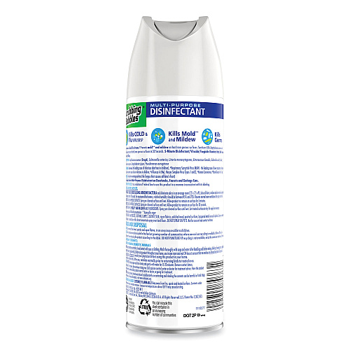Scrubbing Bubbles Multi-Purpose Disinfectant Spray, 12 oz Aerosol Spray, 12/Carton (613104)