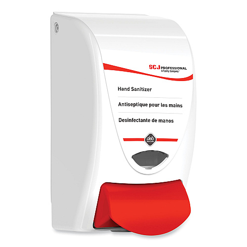 SC Johnson Professional Sanitizer Dispenser, 1 L, 4.92 x 4.6 x 9.25, White, 15/Carton (IFS1LDS)