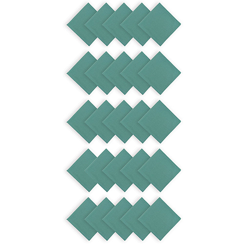 Mariposa Poly Spun Napkin 20x20 Green - Pack Of 25 (PNP-NAP-GREEN-25)
