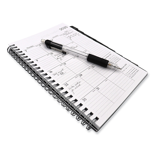Zebra Z-Grip Mechanical Pencil, 0.7 mm, HB (#2), Black Lead, Clear/Black Barrel, 24/Pack (15241)