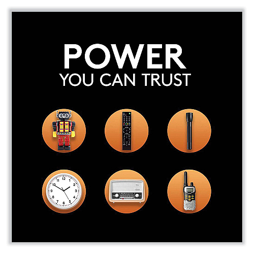 Duracell CopperTop Alkaline D Batteries, 72/Carton (MN1300BKD)
