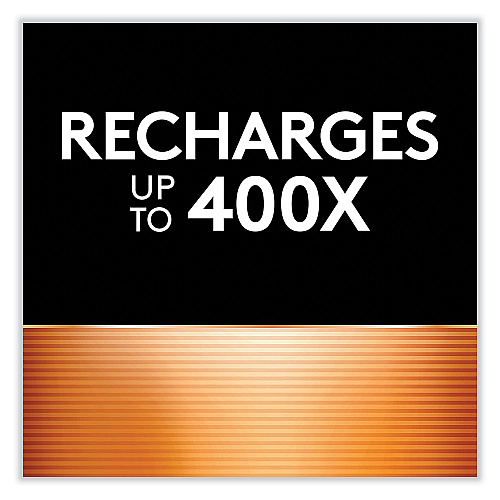 Duracell ION SPEED 1000 Advanced Charger, For AA and AAA, Includes 4 AA NiMH Batteries (CEF14)