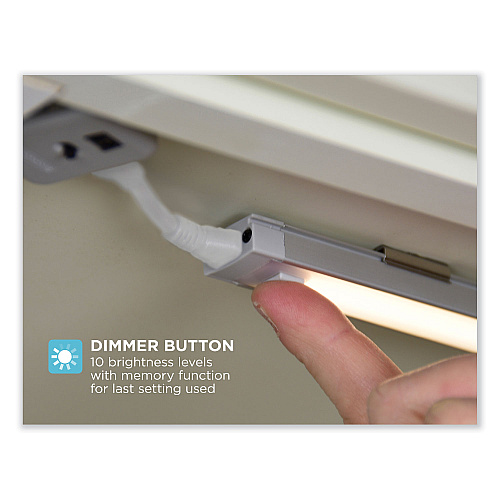 Black & Decker LED Dimmable Under Counter Lighting With Motion Sensor and Magnetic Option Five-Bar Kit, 0.78w x 0.39h (LEDUC181CK)