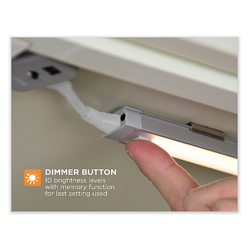Black & Decker LED Under Cabinet Lighting Three-Bar Kit, 0.78w x 0.39h (LEDUC93WK)
