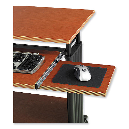 Safco Muv Standing Desk, 35.5" x 22" x 30.5", Cherry (1921CY)