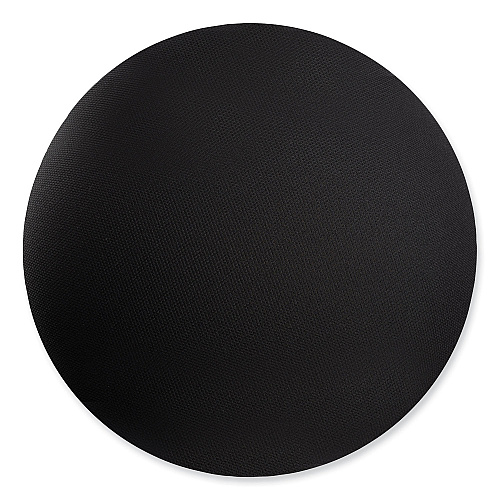 NPS 6800 Series Height Adjustable Fabric Seat Swivel Stool, Supports Up to 300 lb, 18" to 25" Seat Height, Black Seat/Base (6810S10)