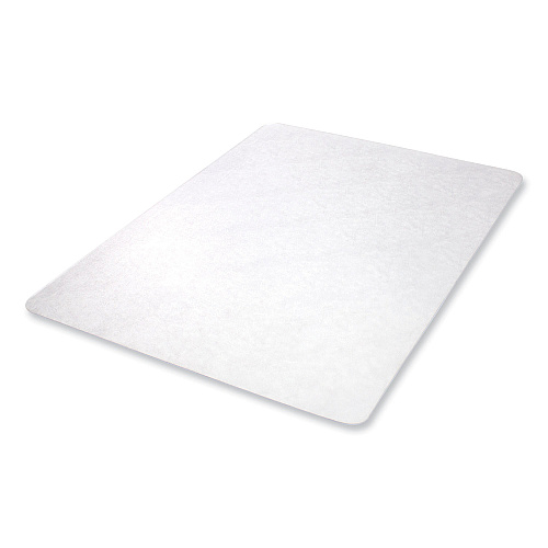 Deflecto EconoMat All Day Use Chair Mat for Hard Floors, Flat Packed, 45 x 53, Clear (CM2E242)