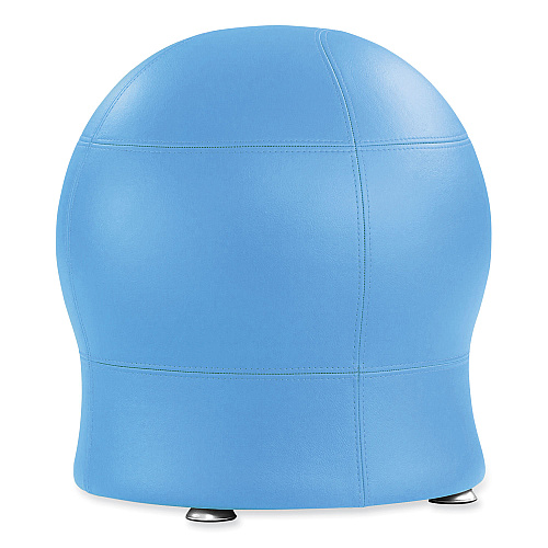 Safco Zenergy Ball Chair, Backless, Supports Up to 250 lb, Baby Blue Vinyl (4751BUV)