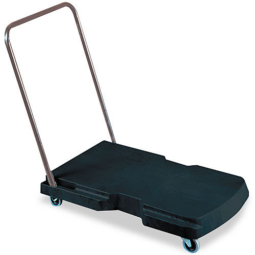 Rubbermaid Commercial Utility-Duty Home/Office Cart, 250 lb Capacity, 20.5 x 32.5, Platform, Black (440000)