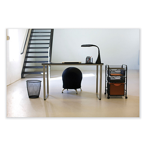 Safco Zenergy Ball Chair, Backless, Supports Up to 250 lb, Blue Fabric (4750BU)