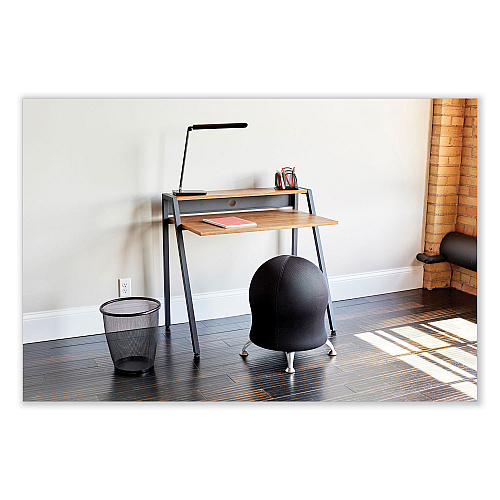 Safco Zenergy Ball Chair, Backless, Supports Up to 250 lb, Blue Fabric (4750BU)