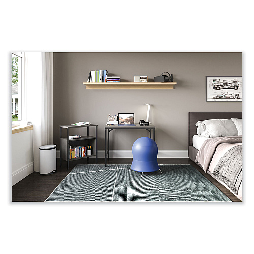 Safco Zenergy Ball Chair, Backless, Supports Up to 250 lb, Red Vinyl (4751RV)