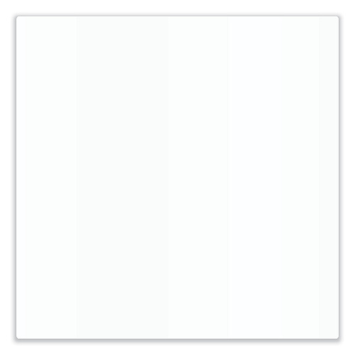 Ghent Aria Low Profile Magnetic Glass Whiteboard, 48 x 36, White Surface (ARIASM34WH)