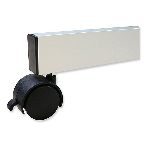 Ghent Reversible Magnetic Porcelain Whiteboard w/Satin Aluminum Frame, 101.25 x 78.25, White Surface (ARM1M148)