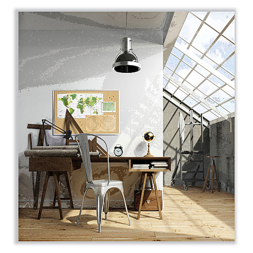 Ghent 1/4 Natural Cork Roll, 96 x 48, Tan Surface (14RK48)