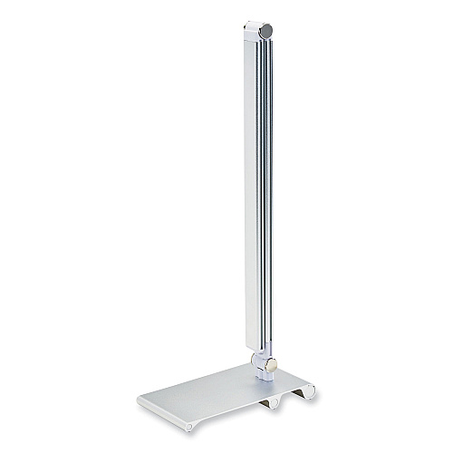 V-Light LED Desk Lamp with Dimmer, 2-Point Adjustable Neck, 15" High, Silver (VSL129S)