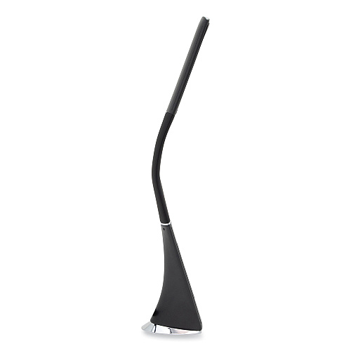V-Light LRD Task Lamp with Digital Display, Gooseneck, 16" High, Black (SVLU2FBR)