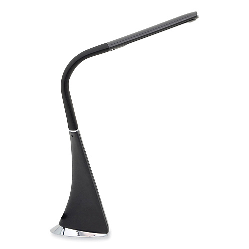 V-Light LRD Task Lamp with Digital Display, Gooseneck, 16" High, Black (SVLU2FBR)