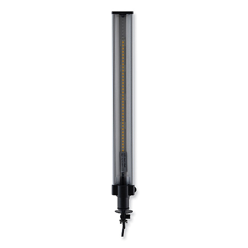 V-Light LED Ultra Slim Lamp with Swing Arm, 21.5" High, Black/Silver (8VSL188NC)